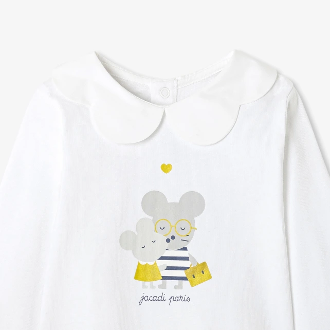 T-shirt bébé fille manches longues