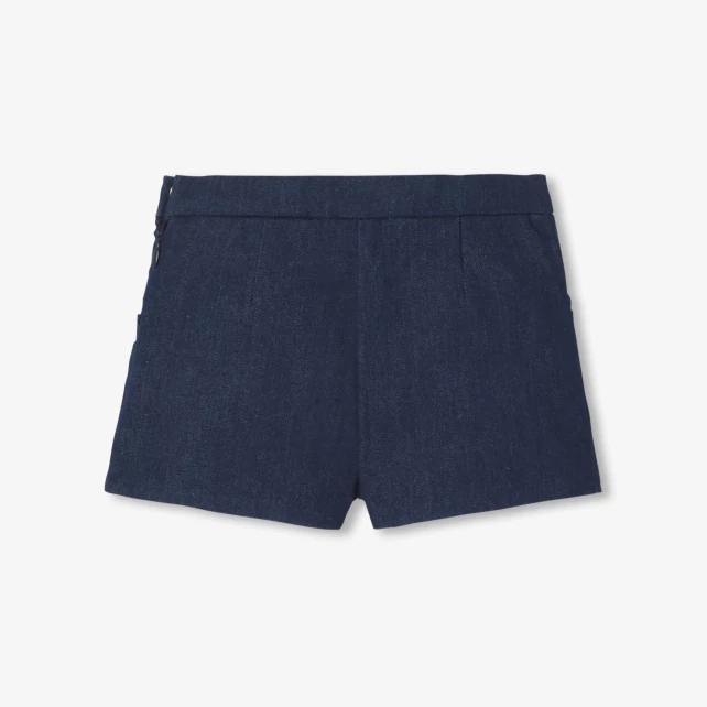 Short bébé fille en jean