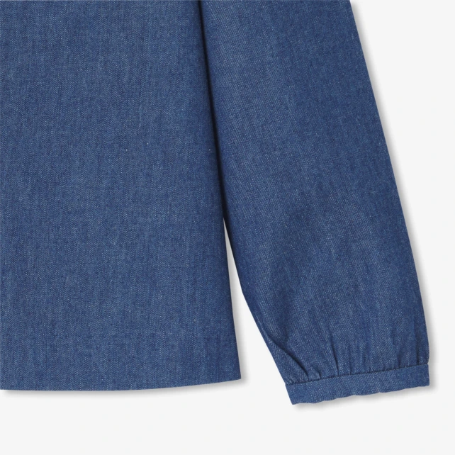 Blouse enfant fille en jean léger