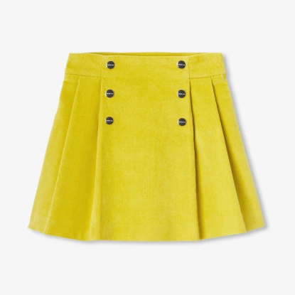 Jupe enfant fille en velours
