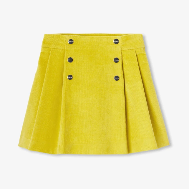 Jupe enfant fille en velours