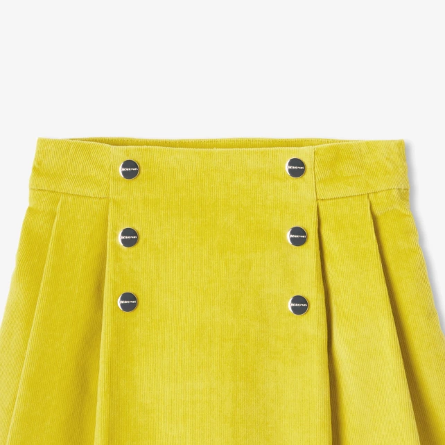 Jupe enfant fille en velours