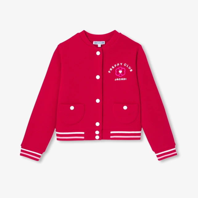 Cardigan Teddy enfant fille en molleton