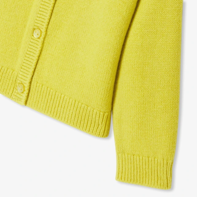 Cardigan bébé fille en laine et cachemire