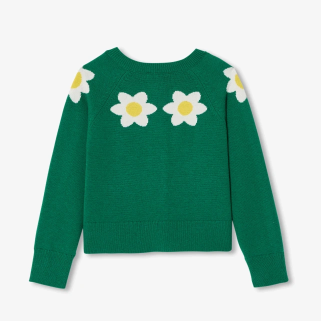 Cardigan enfant fille en laine