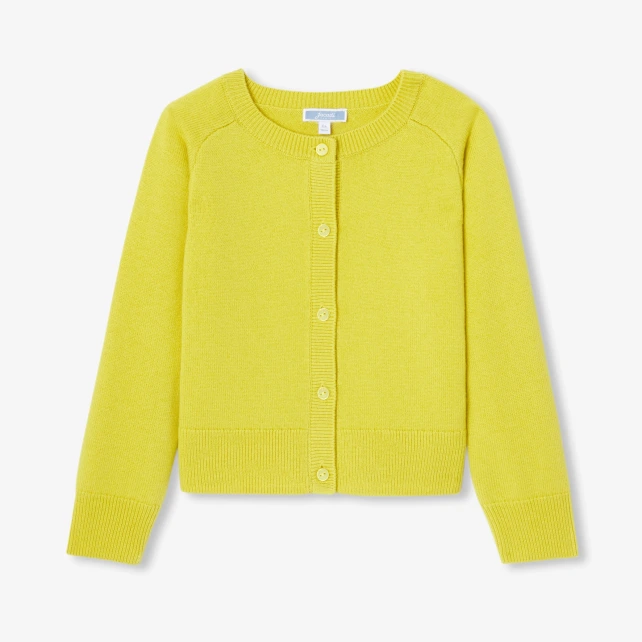 Cardigan enfant fille en laine