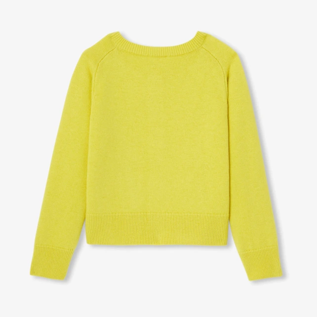 Cardigan enfant fille en laine