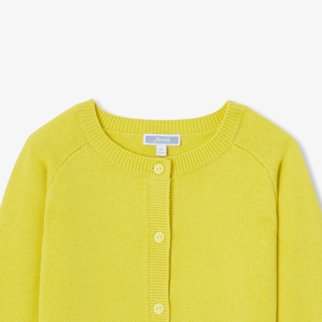 Cardigan enfant fille en laine