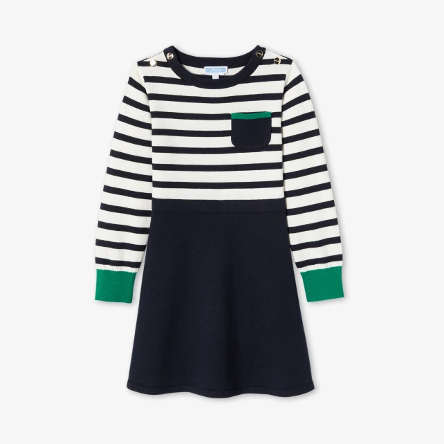 Robe manches longues enfant fille