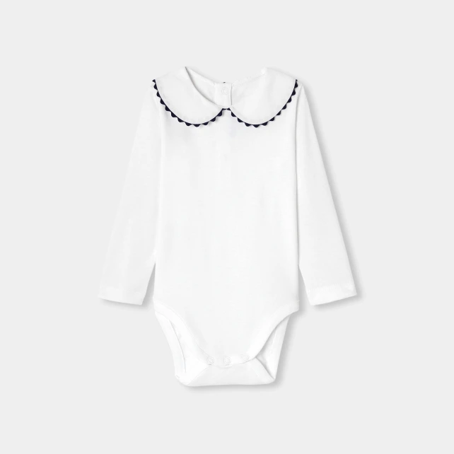 Body bébé fille col Claudine