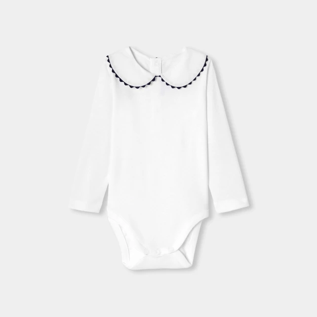 Body bébé fille col Claudine