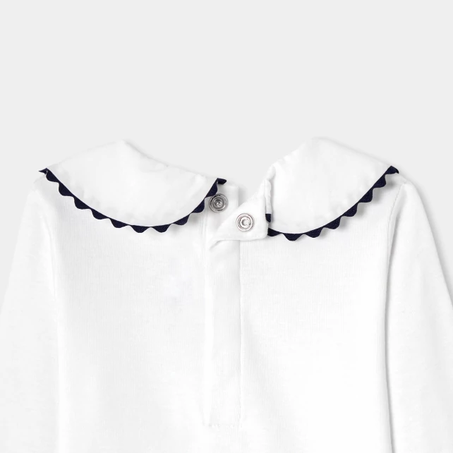 Body bébé fille col Claudine