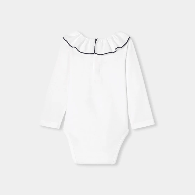 Body bébé fille en coton jersey