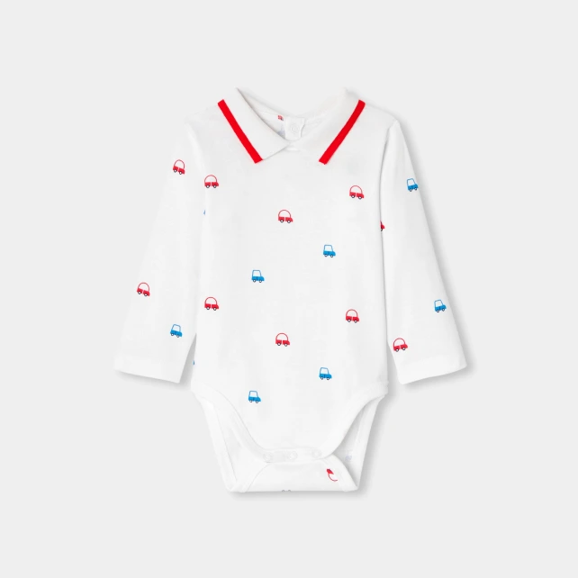 Body bébé garçon col polo