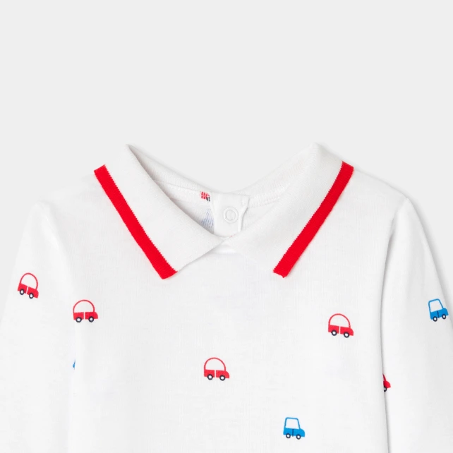 Body bébé garçon col polo