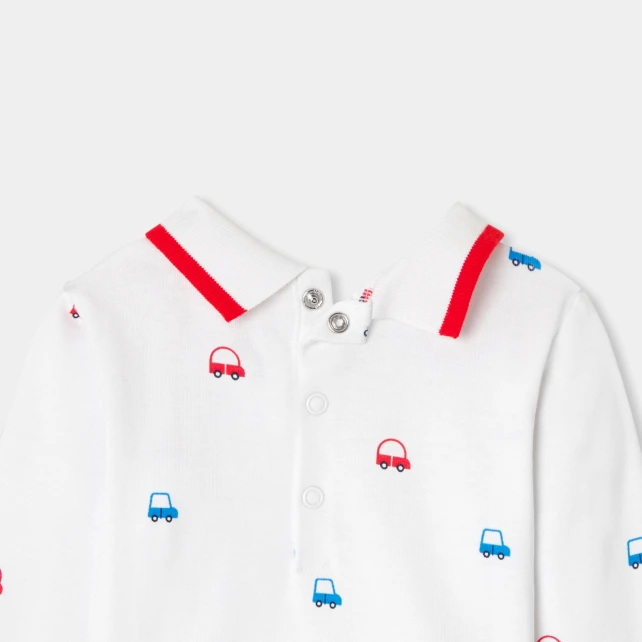 Body bébé garçon col polo