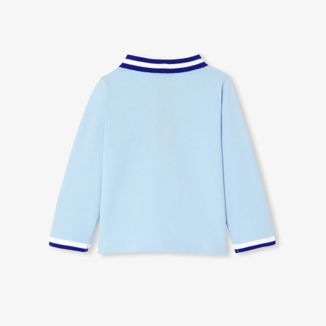 Polo bébé garçon manches longues