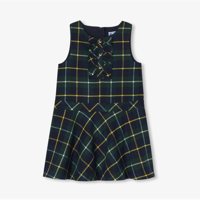 Robe chasuble enfant fille en flanelle