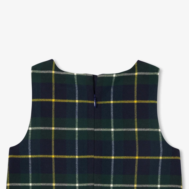 Robe chasuble enfant fille en flanelle