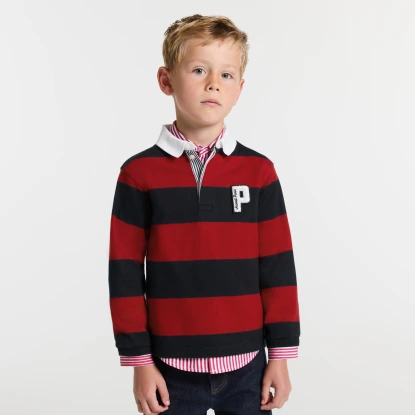 Polo rugby enfant garçon