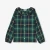 Blouse enfant fille en tartan