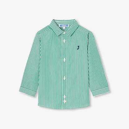 Chemise bébé garçon en popeline