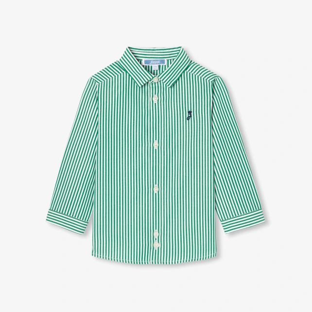 Chemise bébé garçon en popeline