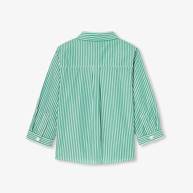Chemise bébé garçon en popeline
