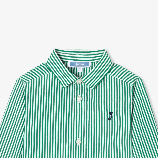 Chemise bébé garçon en popeline