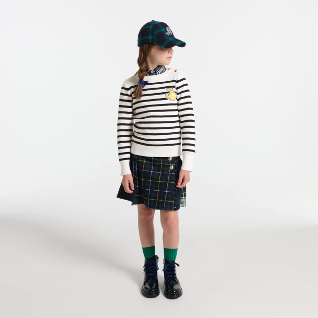 Jupe enfant fille en tartan