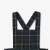 Robe chasuble bébé fille en tartan