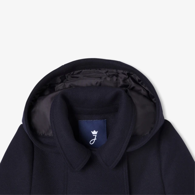 Manteau enfant fille en laine