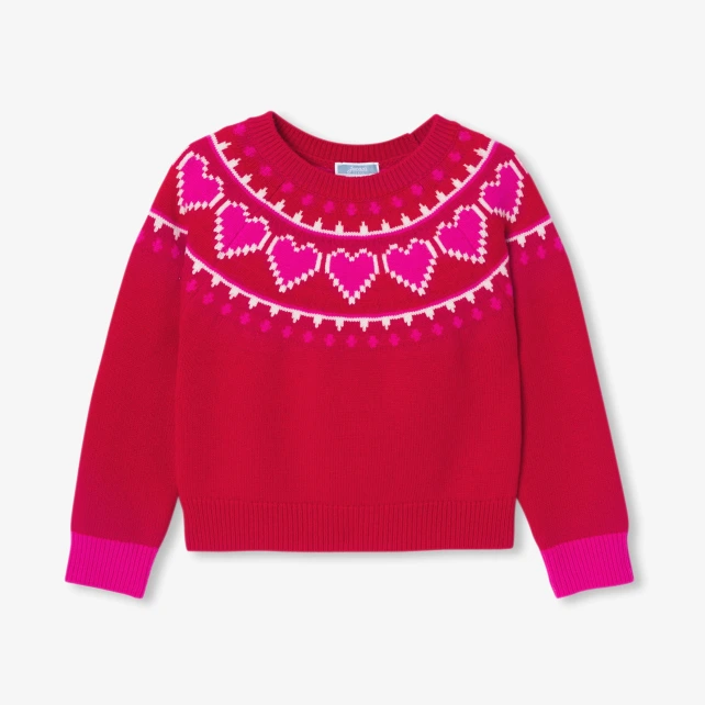 Pull de Noël enfant fille