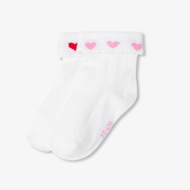 Duo de chaussettes bébé fille