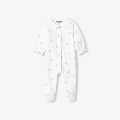 Pyjama bébé fille en coton interlock