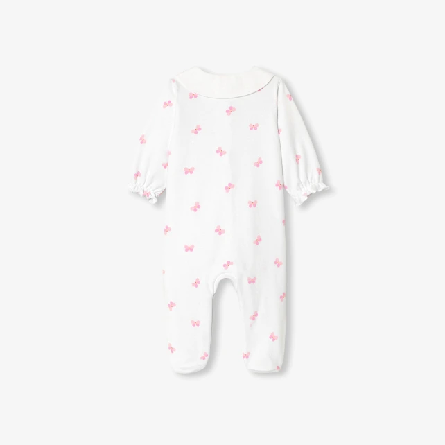 Pyjama bébé fille en coton interlock