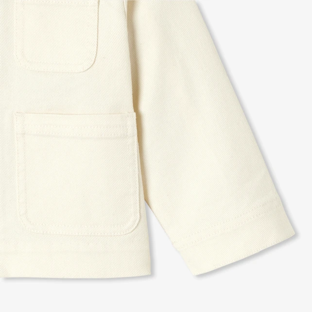 Veste worker bébé en coton