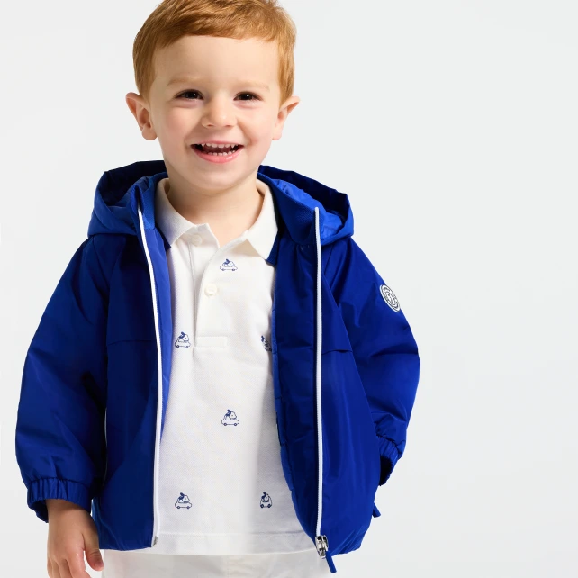 Blouson bébé garçon à capuche