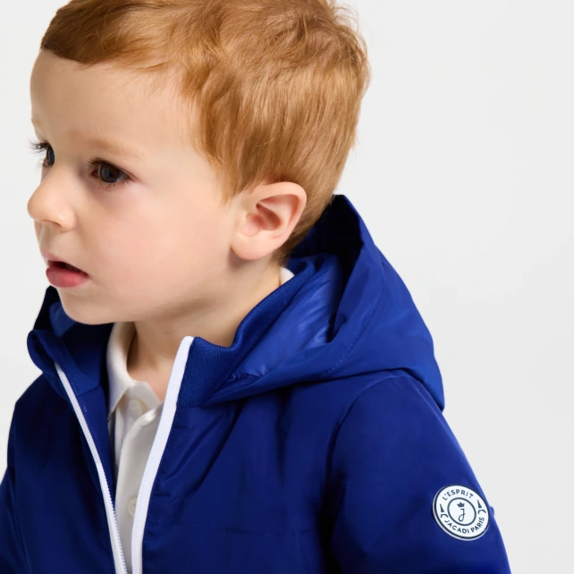 Blouson bébé garçon à capuche