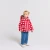 Manteau paletot bébé fille en vichy