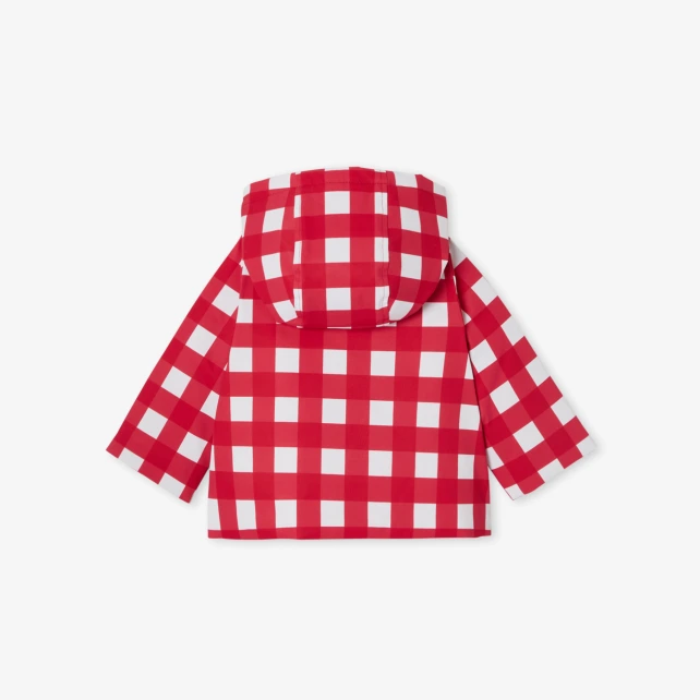 Manteau paletot bébé fille en vichy