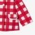 Manteau paletot bébé fille en vichy