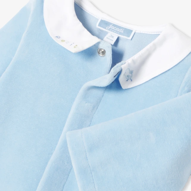 Pyjama bébé garçon en velours