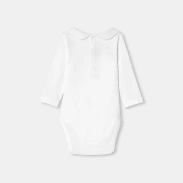 Body bébé fille en coton interlock