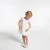 Robe chasuble bébé fille en twill