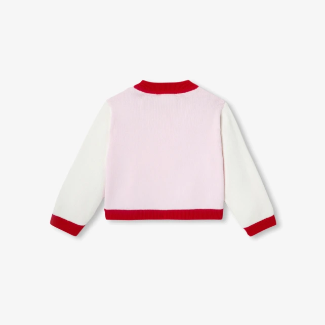 Cardigan bébé fille esprit teddy