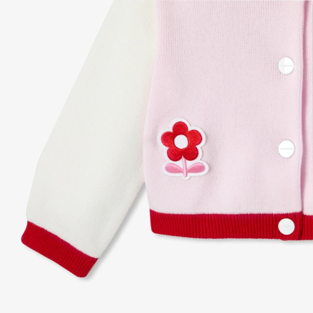 Cardigan bébé fille esprit teddy