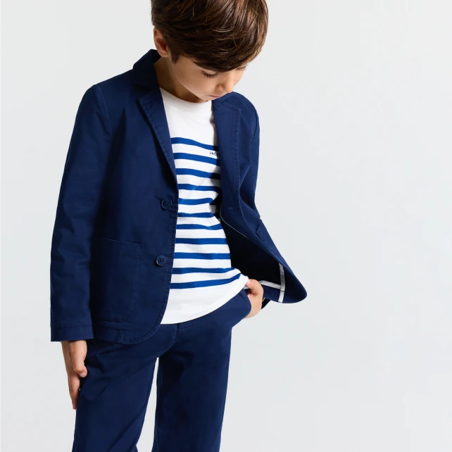 Veste enfant en twill léger