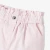 Pantalon bébé fille paper bag en satin de coton