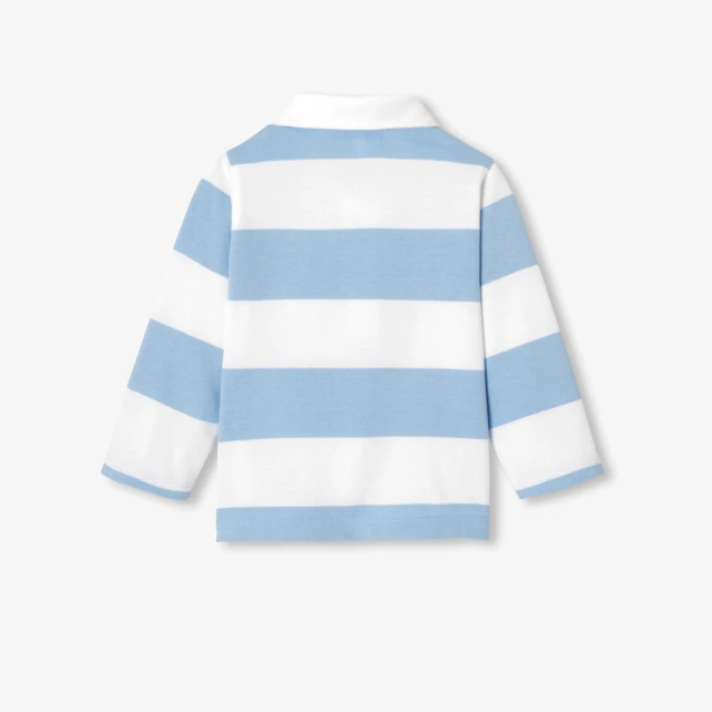 Polo bébé garçon manches longues